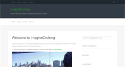 Desktop Screenshot of imaginecruising.com